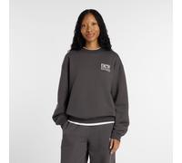 new balance Sweat-shirt 'Reimagined' graphite / blanc, Taille XL