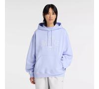 new balance Sweat-shirt 'Trackside' bleu clair / blanc, Taille XL