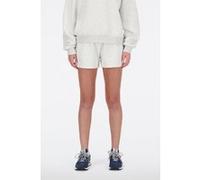 Short New Balance French Terry gris clair femme - S