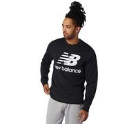 New Balance Sweatshirt, Black, S Men's, Noir, S Homme