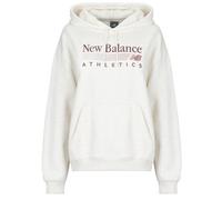 New Balance Sweatshirts à capuche TRACKSIDE FLEECE HOODIE in Beige EU S