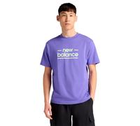 New Balance T-shirt à Manches Courtes Linear Lines