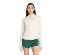 New Balance T-shirt à Manches Longues Avec Demi-zip Athletics Heat Grid