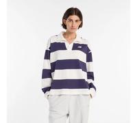 new balance T-shirt bleu marine / blanc, Taille XS