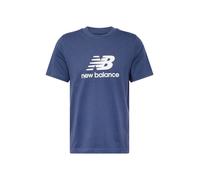 New Balance T-shirt Stacked Logo – manches courtes bleu marine – L