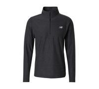 New Balance T-shirt manches longues Space Dye Half-Zip Noir S Homme