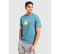 New Balance T-shirt grand logo Neon - Vert S