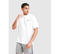 New Balance T-shirt imprimé dos Neon - Blanc M