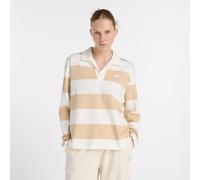 new balance T-shirt noisette / blanc, Taille XS