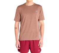 NEW BALANCE Athletics T-shirt - Homme - Marron - taille S- modèle 2025