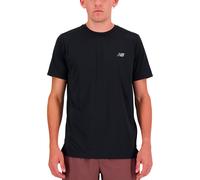 Maillot manches courtes new balance sport essentials noir homme