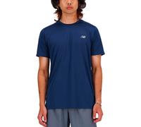 New Balance - T-shirt respirant de trail running - Sport Essentials T-Shirt Nb Navy pour Homme - Taille M Navy M