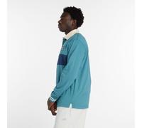 new balance T-Shirt 'Rugby' bleu / bleu ciel / blanc, Taille XS
