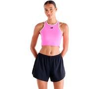 New Balance T-shirt Sans Manches Fast Days Fitted Crop Graphic