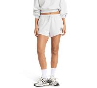 New Balance Terry Femme - Shorts, Gris - Taille L - Jersey de coton Grey L
