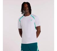 New Balance Tournament Novelty T-shirt Hommes-blanc, vert