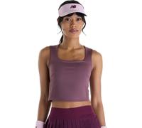 New Balance Femme Tournament NYC Tank en Violet, Poly Knit, Taille L