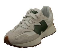 New Balance U327WKN - Baskets Mode Femme Blanc Vert - 37.5 EU