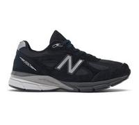New Balance Unisexe Made in USA 990v4 Core en Noir/Gris/Blanc, Cuir, Taille 38.5 Large