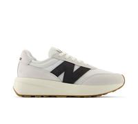 New Balance Unisex 370 en Blanc/Gris, Suède/Mesh, Taille 46.5