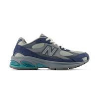 New Balance Unisexe 2010 en Blue/Green/Grey, Cuir, Taille 44.5
