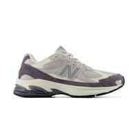 New Balance Unisexe 2010 en Gris/Blanc, Suède/Mesh, Taille 38.5