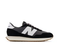 New Balance Unisexe 237 en Noir/Gris, Suède/Mesh, Taille 44.5 Large