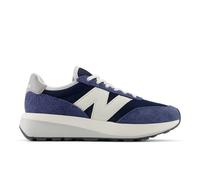 New Balance Unisexe 370 en Bleu/Blanc, Suède/Mesh, Taille 42 Large