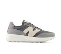 New Balance Unisexe 370 en Gris, Suède/Mesh, Taille 39.5 Large