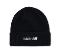 New Balance Unisexe '47 Basketball Beanie en Black/White, Nylon, Taille OSZ