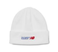 New Balance Unisexe '47 Basketball Beanie en White/Blue, Nylon, Taille OSZ
