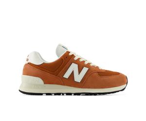 New Balance Unisexe 574 en Marron/Beige, Suède/Mesh, Taille 42