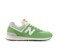 New Balance Unisexe 574 en Vert/Blanc, Suède/Mesh, Taille 37 Large