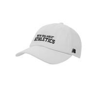 New Balance Unisexe 6 Panel NB Athletics en Blanc, Cotton, Taille OSZ