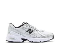New Balance Unisexe 740 en Blanc/Gris/Noir, Synthétique, Taille 43