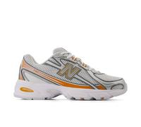New Balance Unisexe 740 en Blanc/Orange/Gris, Synthétique, Taille 37 Large