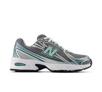 New Balance Unisexe 740 en Gris/Vert, Suède/Mesh, Taille 38 Large