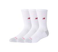 New Balance Unisexe Active Premium Crew 3 Pack en Blanc, Polyester, Taille L
