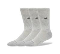 New Balance Unisexe Active Premium Crew 3 Pack en Gris, Polyester, Taille XL