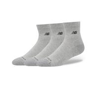 New Balance Unisexe Active Premium QTR 3 Pack en Gris, Polyester, Taille S