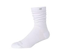 New Balance Unisexe Active Slouchy Crew Socks 1 Pair en Blanc, Coton, Taille XL