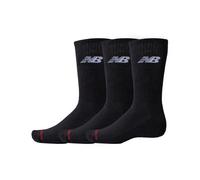 New Balance Unisexe Everyday Crew 3 Pairs en Noir, Coton, Taille M