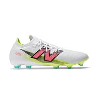 New Balance Unisexe FURON PRO FG V7+ en Blanc/Jaune/Rose/Noir, Synthétique, Taille 38 Large