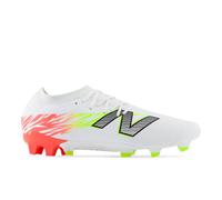 New Balance Unisexe FURON TEAM FG V8 en Blanc/Rouge/Jaune/Noir, Taille 44.5 Large