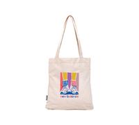 New Balance Unisexe Graphic Tote en Beige, Polyester, Taille OSZ
