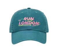 New Balance Unisexe London Marathon Cotton 6 Panel en Vert, Nylon, Taille OSZ