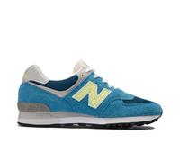 New Balance Unisexe MADE in UK 576 en Bleu/Vert/Gris, Suède/Mesh, Taille 39.5 Large