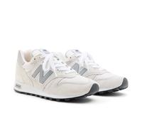 New Balance Unisexe Made in USA 1300 en Gris/Blanc, Suède/Mesh, Taille 38.5