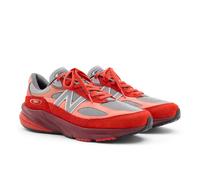 New Balance Unisexe Made in USA 990v6 en Rouge/Gris, Suède/Mesh, Taille 40 Large
