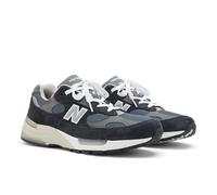 New Balance Unisexe Made in USA 992 en Bleu/Gris/Blanc, Suède/Mesh, Taille 44 Large